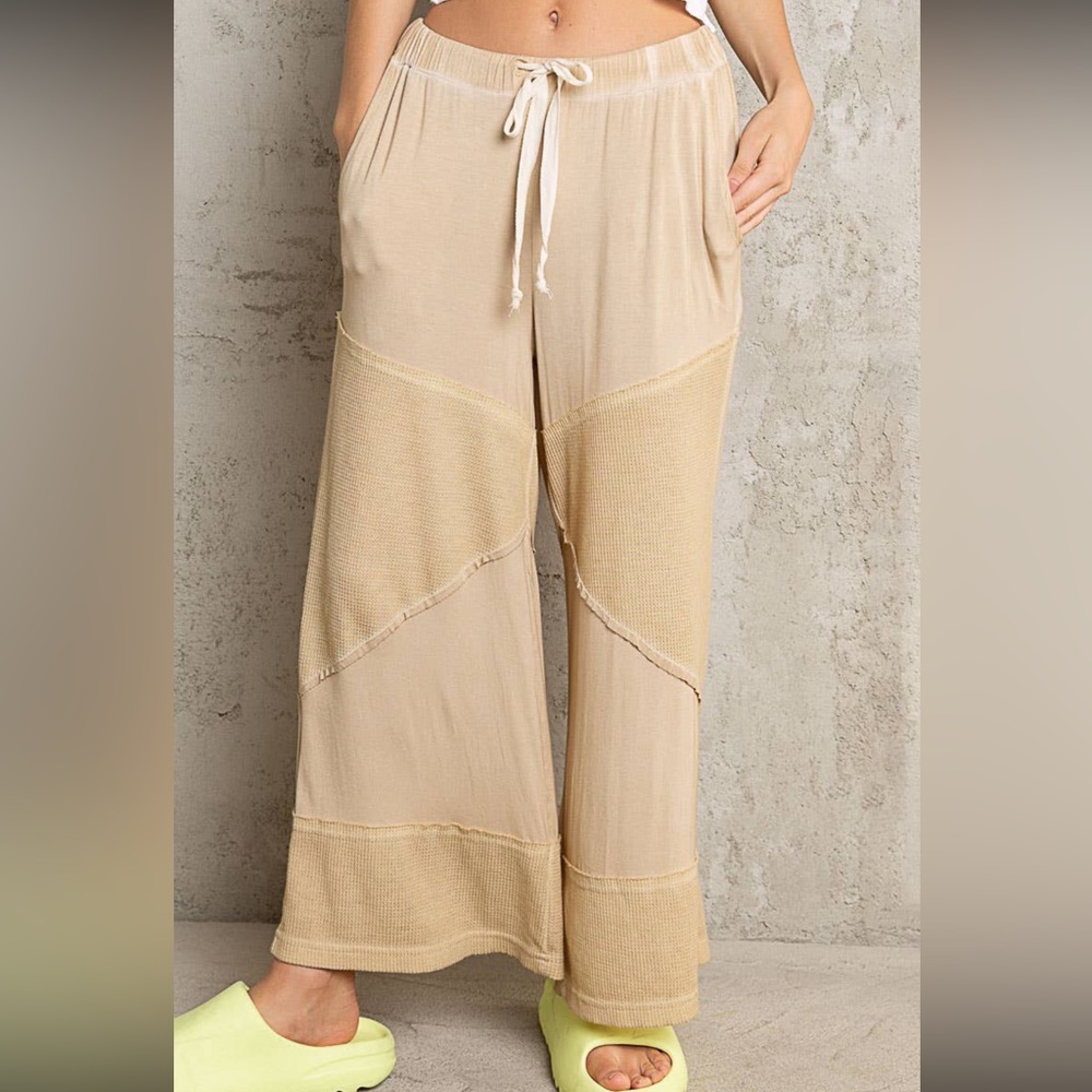 PRE ORDERS SOLD OUT Adorable Soft POL Cropped Pants with Pockets | - Picture 5 of 6